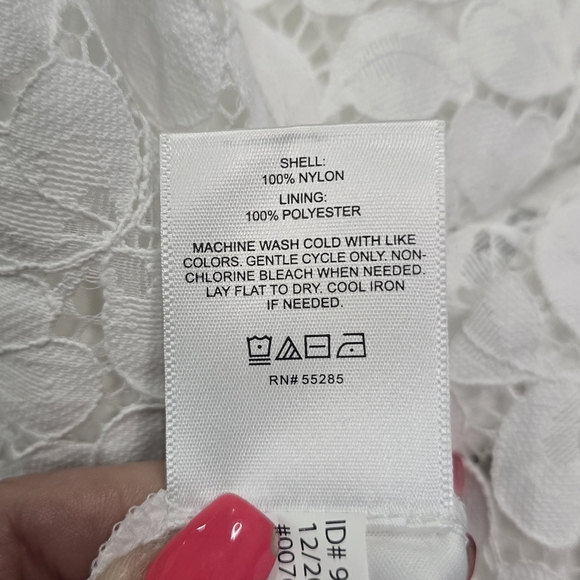 Express‎ High Waisted Lace Pencil Skirt Lined Size Small - Picture 7 of 8